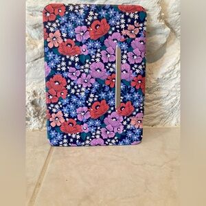 heyday Floral Tablet Cover - Red, Purple, Blue